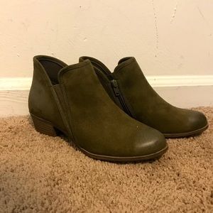 Army Green Booties